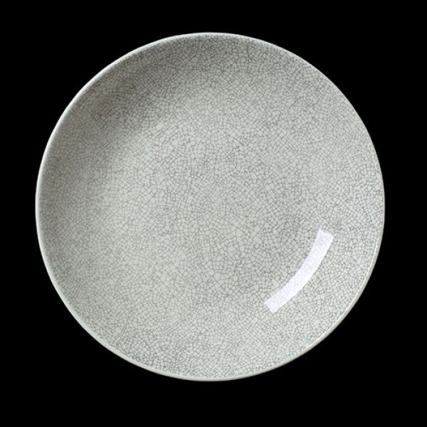 Ink Crackle Taste Coupe Plate 10.0" 1.375qt