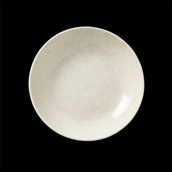 Ink Crackle Coupe Plate 8.5"