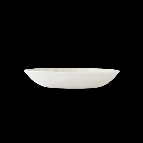 Ink Crackle Coupe Plate 8.5"