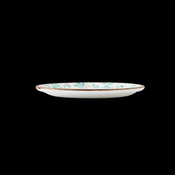 Impressions Plate 6.0" Flora Aqua