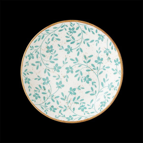 Impressions Bowl 8.5" 27.0oz Flora Aqua