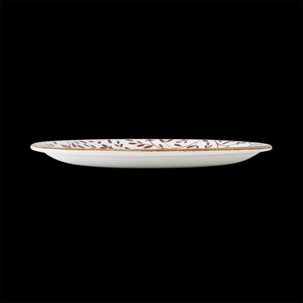 Impressions Plate 10.0" Flora Brown
