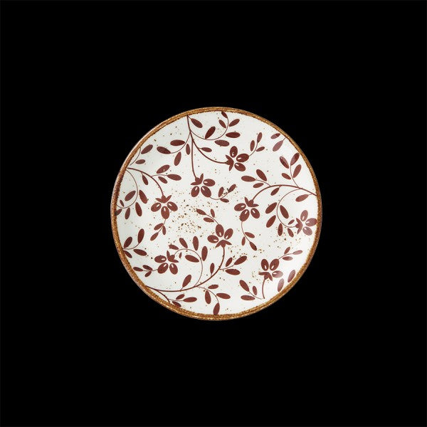 Impressions Plate 6.0" Flora Brown
