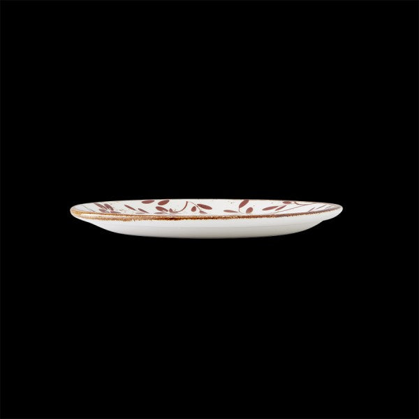 Impressions Plate 6.0" Flora Brown