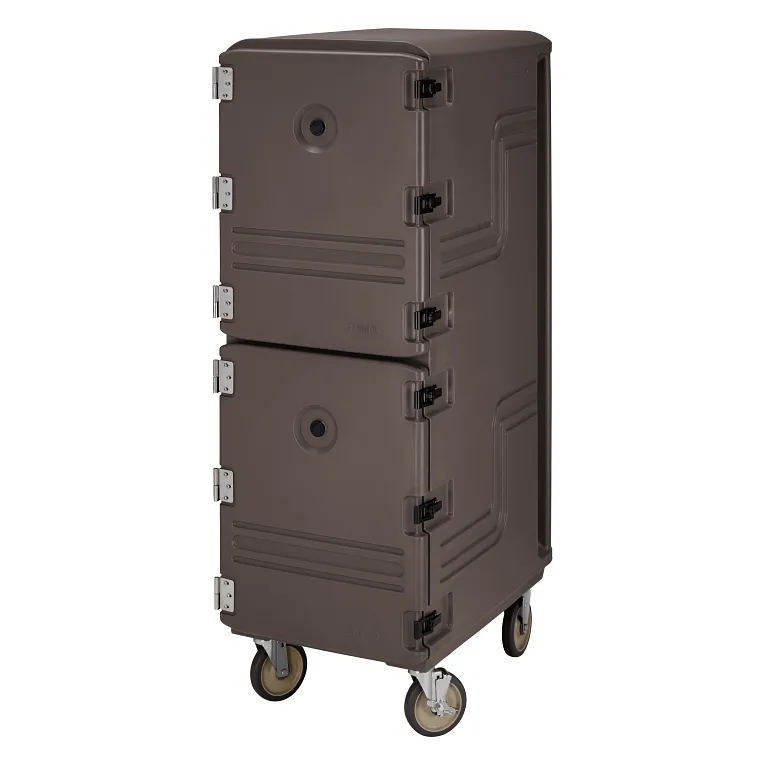 Camcart® Dark Brown Double Compartment Food Storage Box Carrier