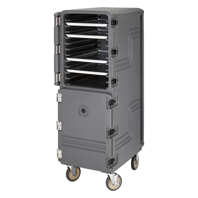 Camcart® Charcoal Gray Double Compartment Tray & Sheet Pan Carrier