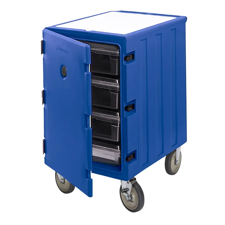 Camcart® Navy Blue Single Compartment Food Storage Box Carrier