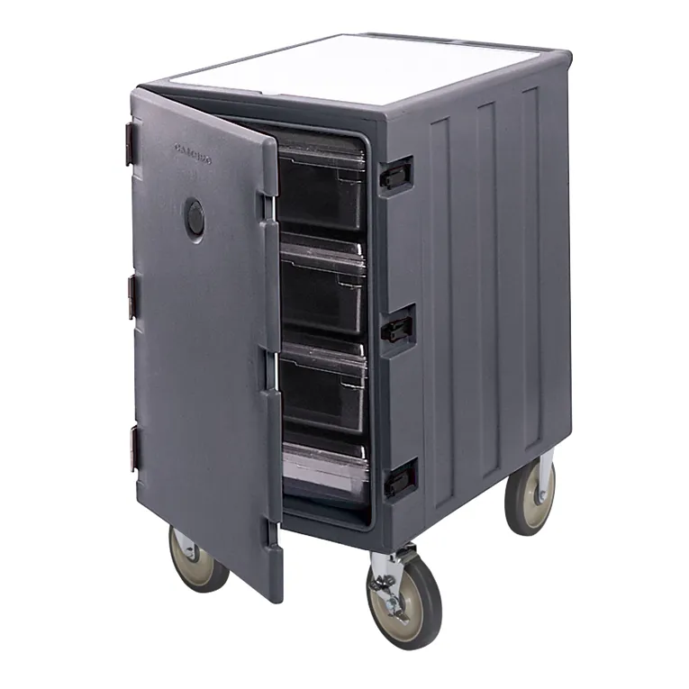 Camcart® Charcoal Gray Single Compartment Food Storage Box Carrier
