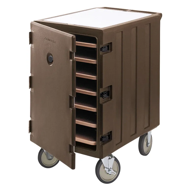 Camcart® Dark Brown Single Compartment Tray & Sheet Pan Carrier, 3" Clearance