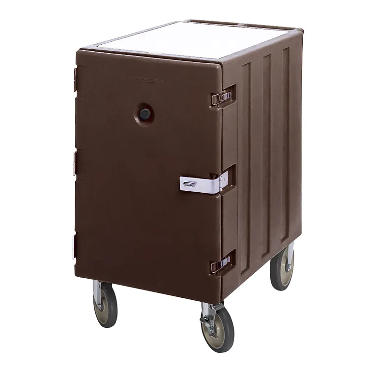 Camcart® Dark Brown Single Compartment Tray & Sheet Pan Carrier with Security Package
