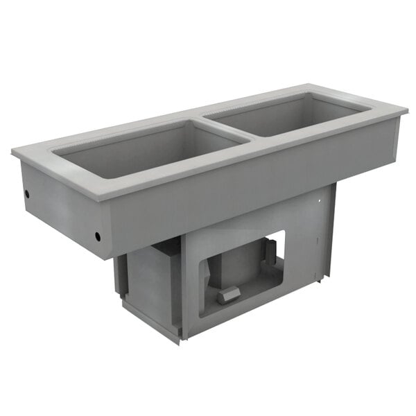 LiquiTec Narrow-Line 2-Pan Drop-In Cool Food Unit