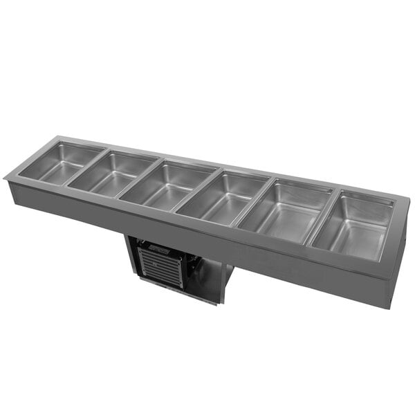 LiquiTec 6-Pan Drop-In Cool Food Unit