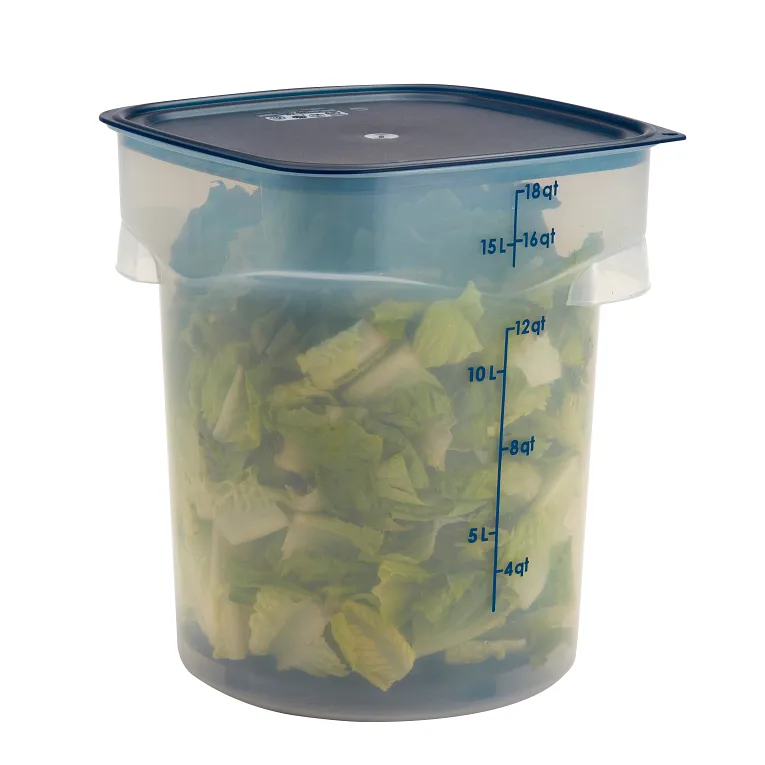 Drain Shelf for 12, 18 & 22 qt. FreshPro Round containers, translucent blue