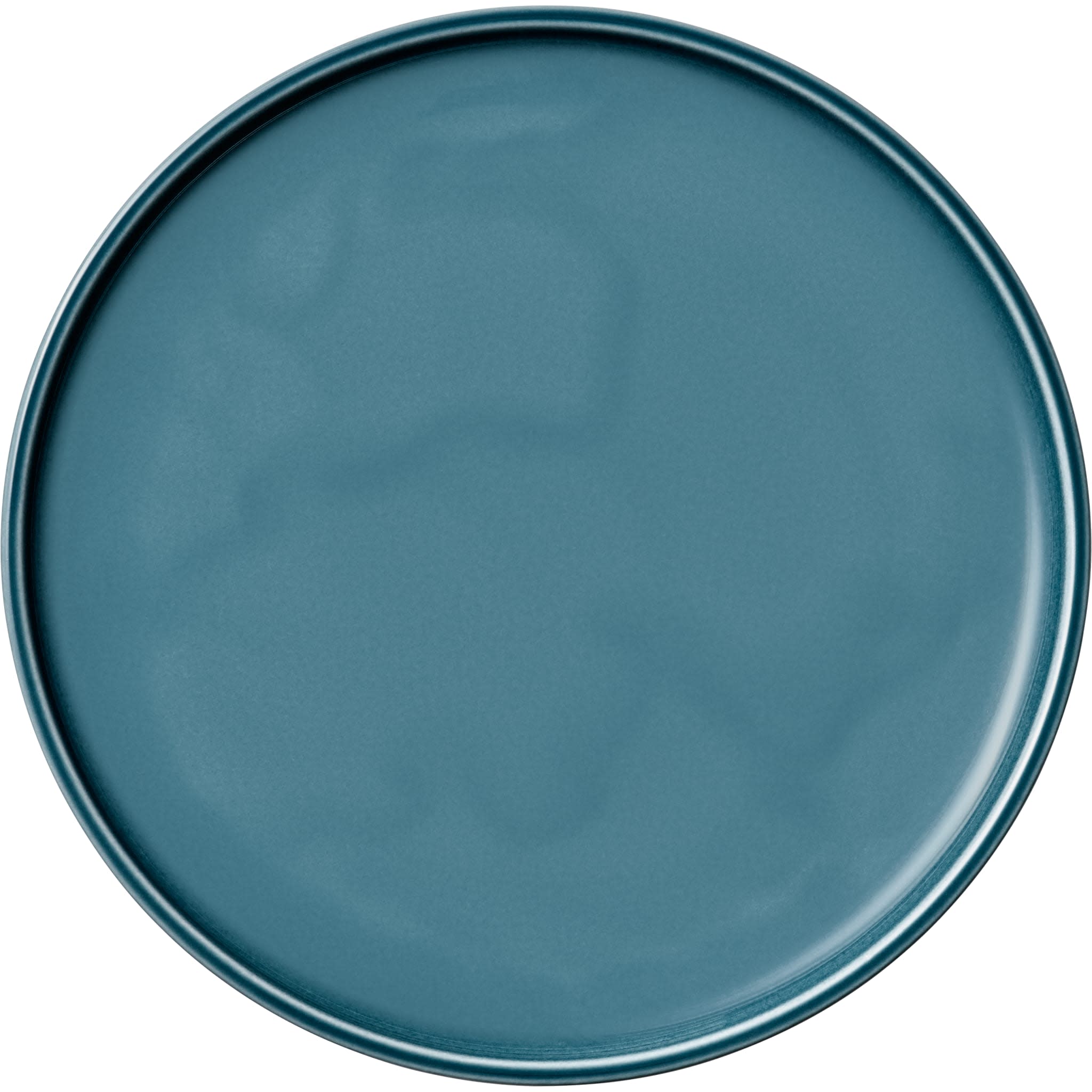 Companion Flat Coupe Plate, 10-1/4", Petrol Blue