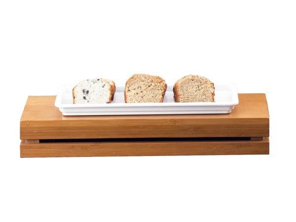 Bamboo 20" x 7" x 3" Rectangle Crate Riser