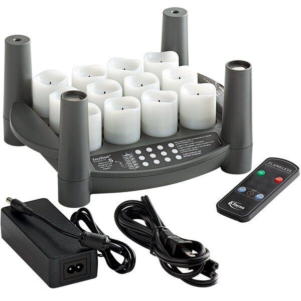 Rechargeable LED Candle Set 2.0 Timer - Starter Kit - Warm White Votives