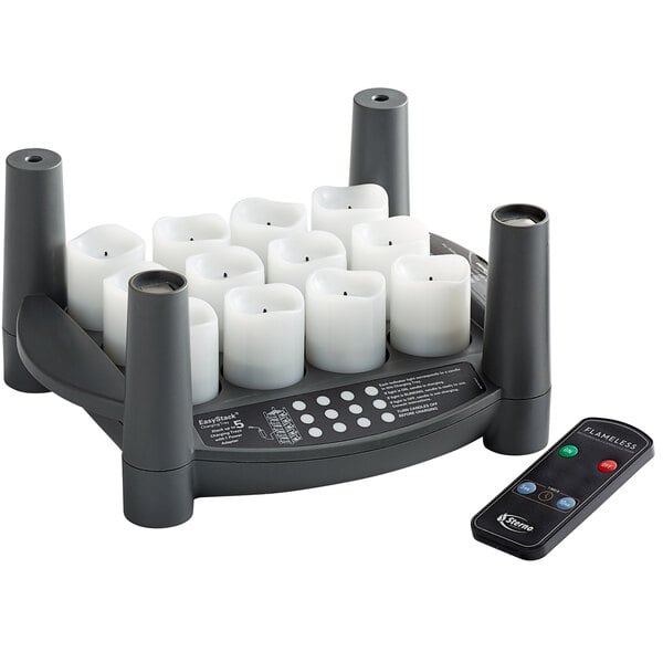 Rechargeable LED Candle Set 2.0 Timer - Warm White Votive
