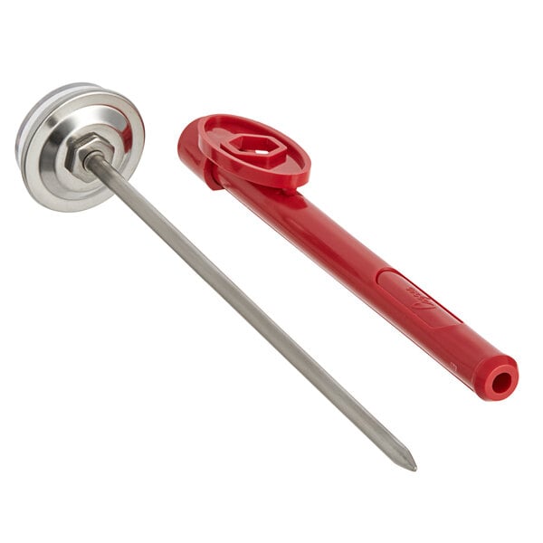 0–220°F Pocket Test Thermometer, 5" Stem