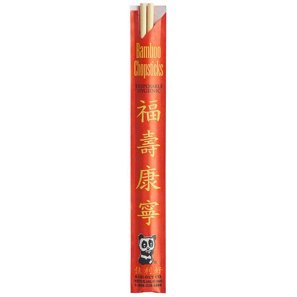 Wrapped Bamboo Chopsticks