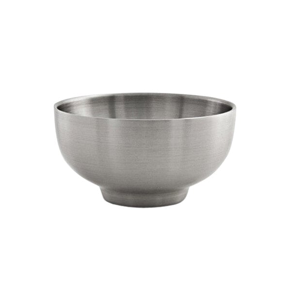 Harmony 10 oz. Stainless Steel Footed Bowl