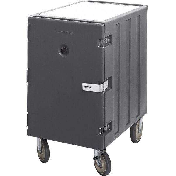 Camcart® Charcoal Gray Single Compartment Food Storage Box Carrier with Security Package