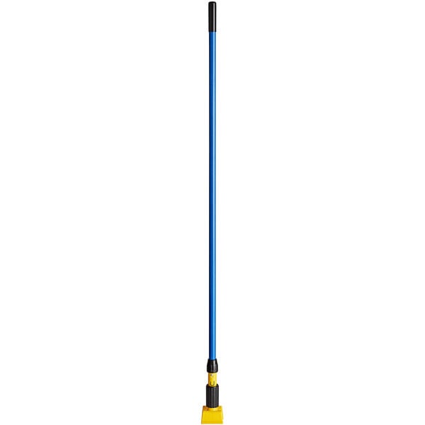 Gripper 60" Blue Fiberglass Wet Mop Handle