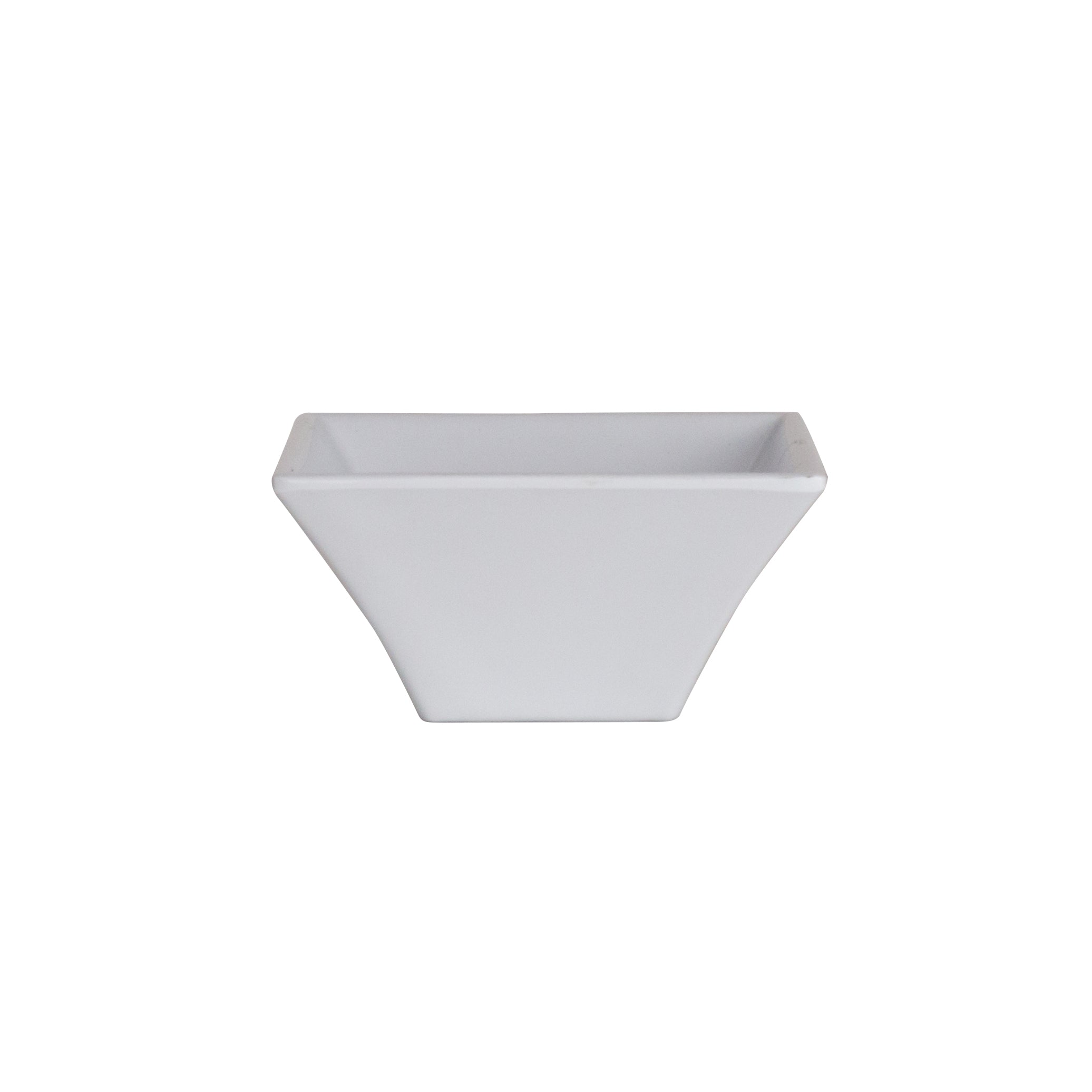 Square Bowl L 4.0" W 4.0" (7.0 Oz) Polar White