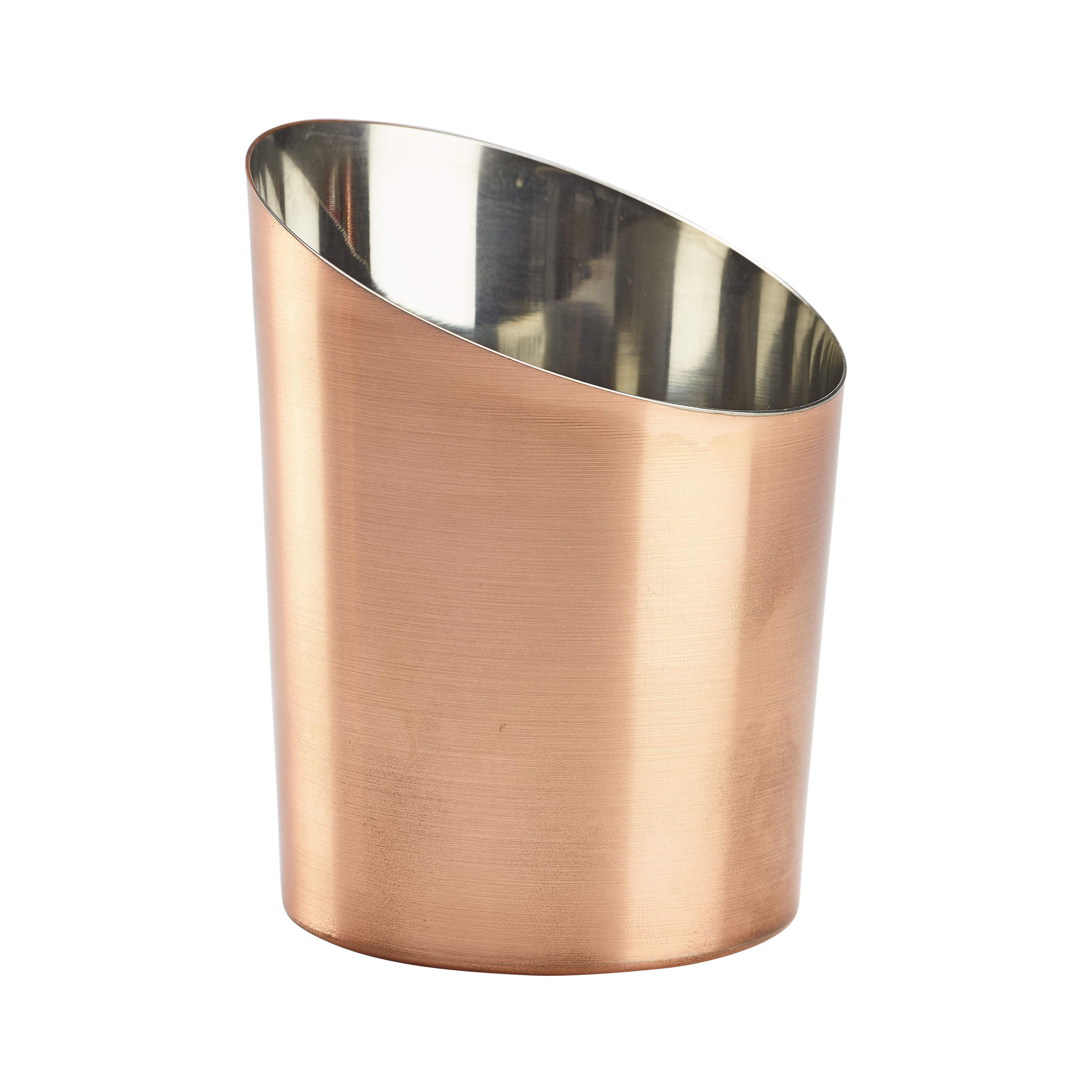 Angled Cone L 3.75" W 3.625" (15.0 Oz) Gw Copper
