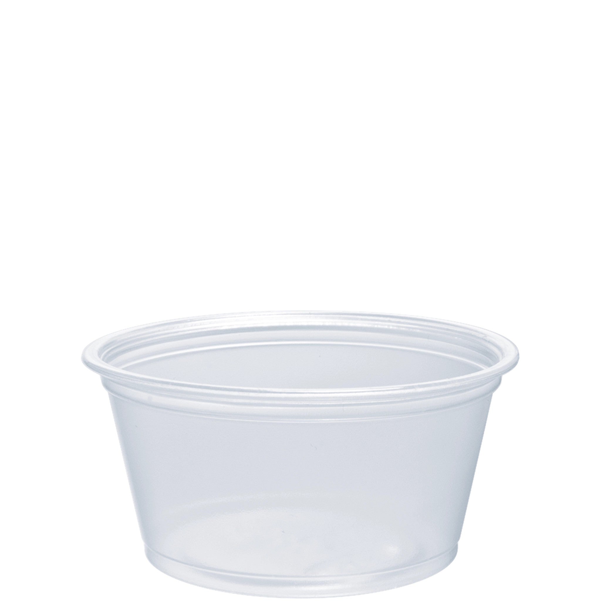 Clear Polypropylene Portion Container, 2 oz.