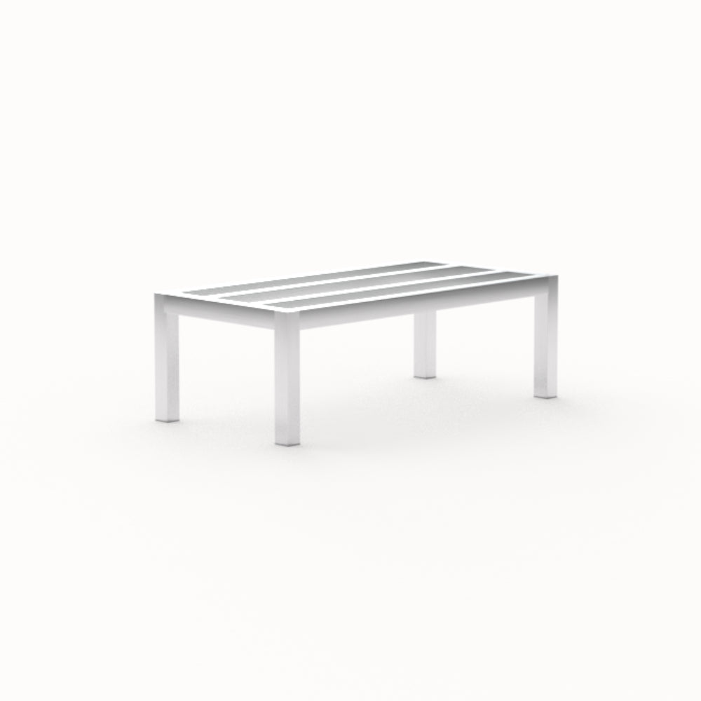 Welded Aluminum Dunnage Rack - HD-Bar (Tubular) - Heavy Duty Series - 18"W x 12"H x 36"L