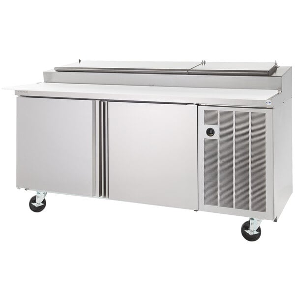 LiquiTec 48" 1-Door Refrigerated Prep Table,