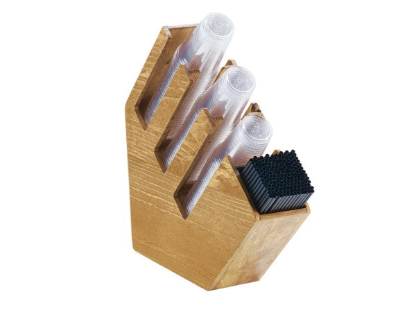 3.75" Rustic Pine Pine Wood Holder