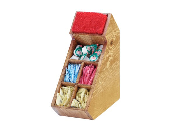 6" Rustic Pine Pine Wood Organizer