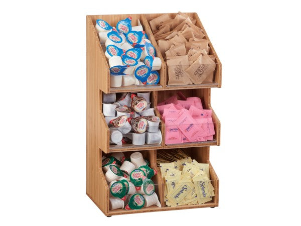 Bamboo 3-Tier Condiment Organizer/Display