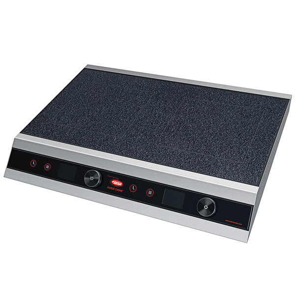 Rapide Cuisine® Heavy-Duty Side-to-Side Dual Burner Countertop Induction Range - 5760W, 208/240V
