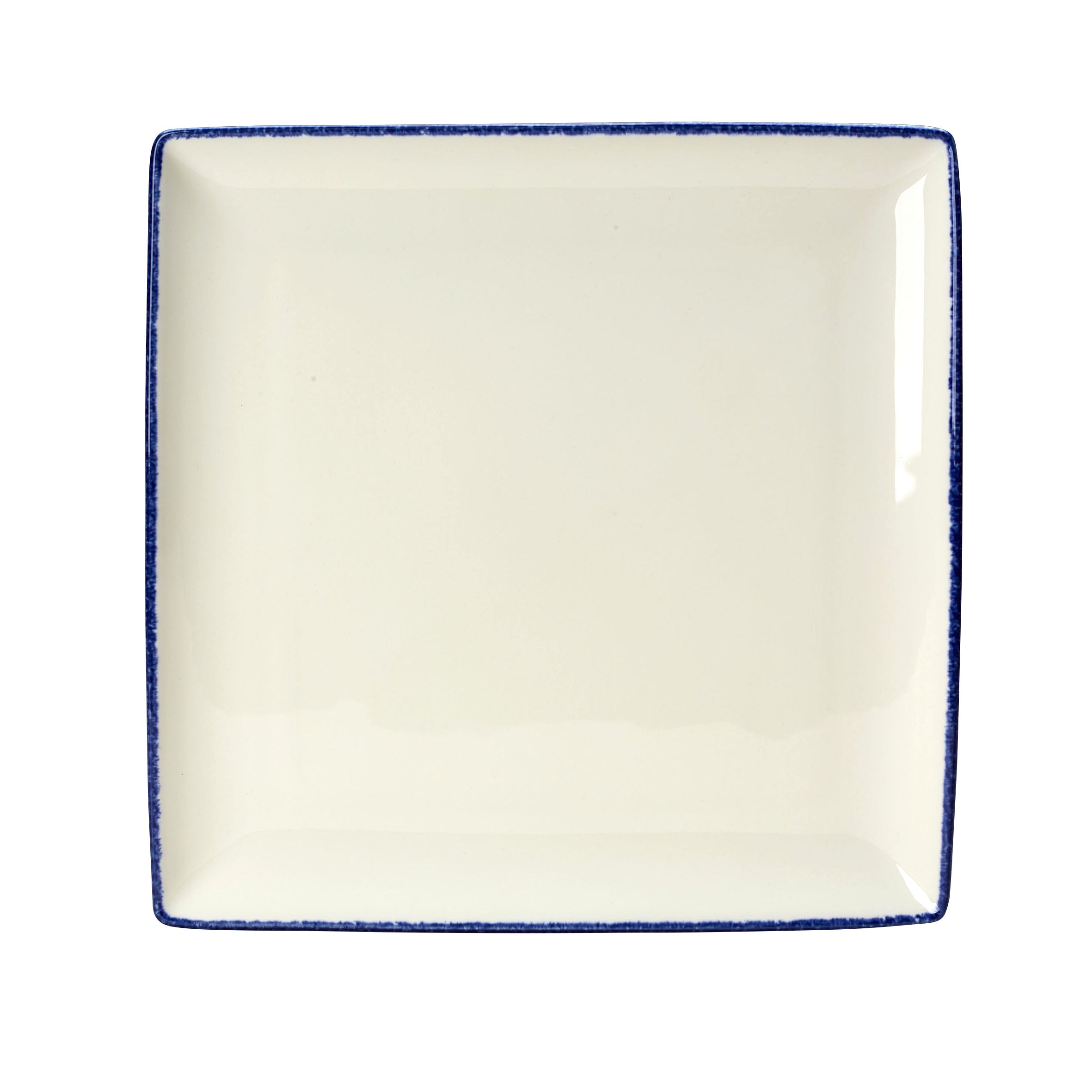 Taste Square Tray L 10.5" W 10.5" Blue Dapple