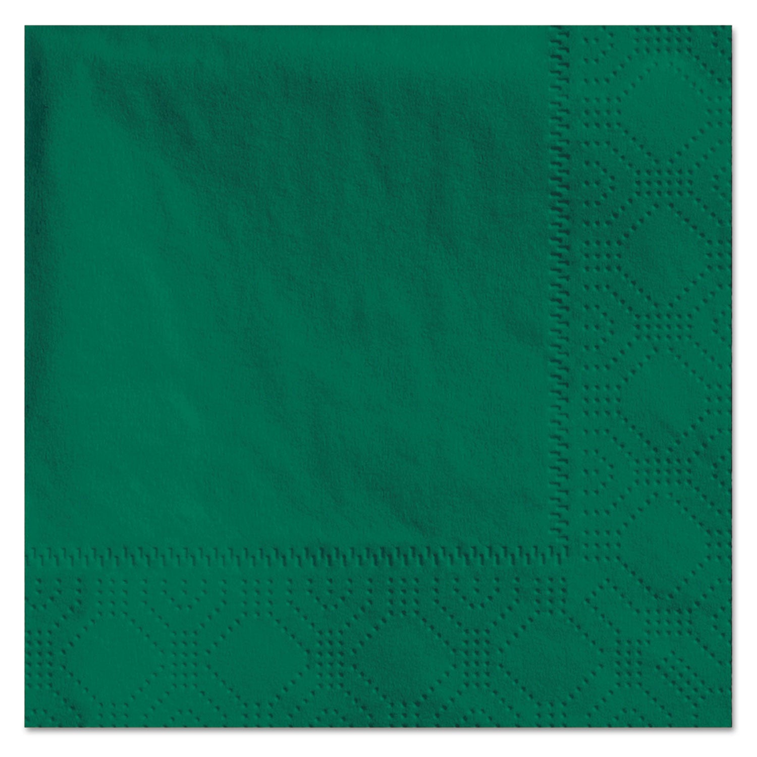Beverage Napkin 2ply Hunter Green