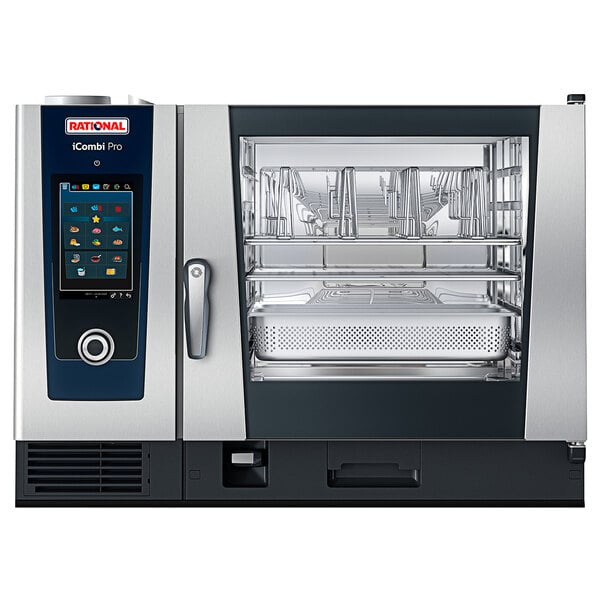 iCombi Pro Full Size Liquid Propane Combi Oven Double Stack w/ 12 Pan Capacity - 208/240V, 1 PH