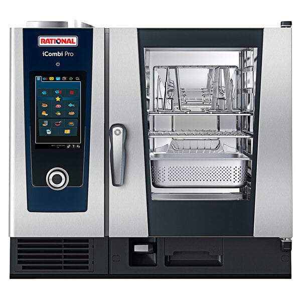 iCombi Pro Half Size Natural Gas Combi Oven w/ 6 Pan Capacity - 120V, 1 PH - Quick Ship, AutoDose