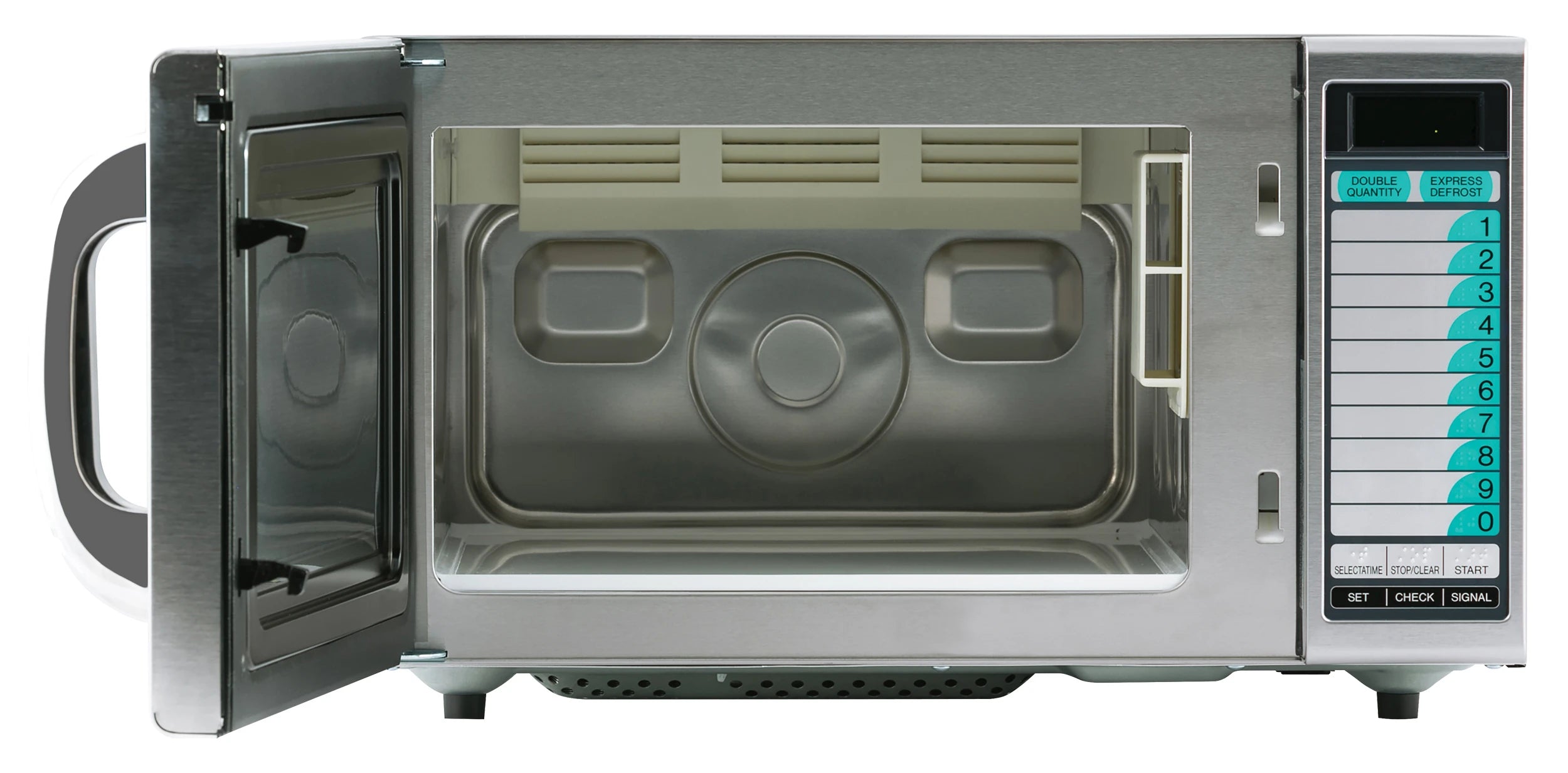 Medium-Duty Commercial Microwave Oven, 1000W