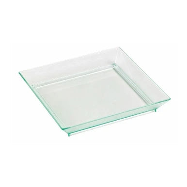 Klarity 4" Mini Transparent Square Dish