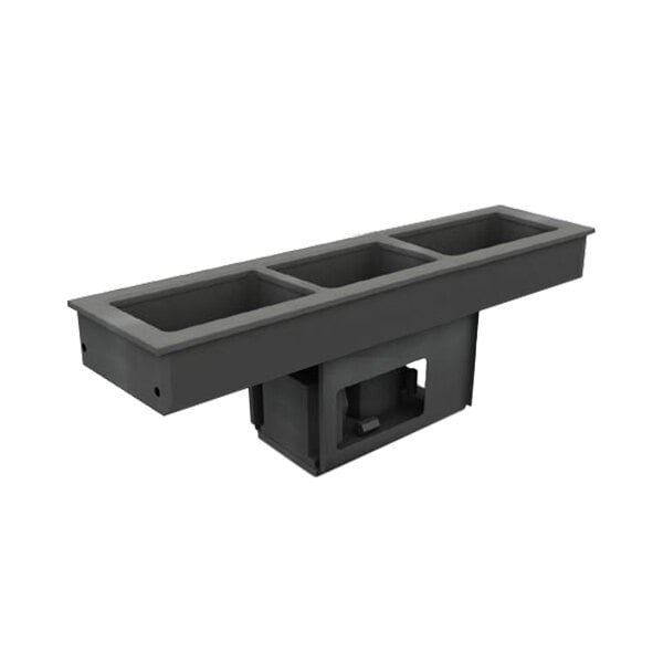 LiquiTec Narrow-Line 3-Pan Drop-In Cool Food Unit