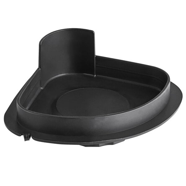 Splash Lid with Tethered Plug for Containers