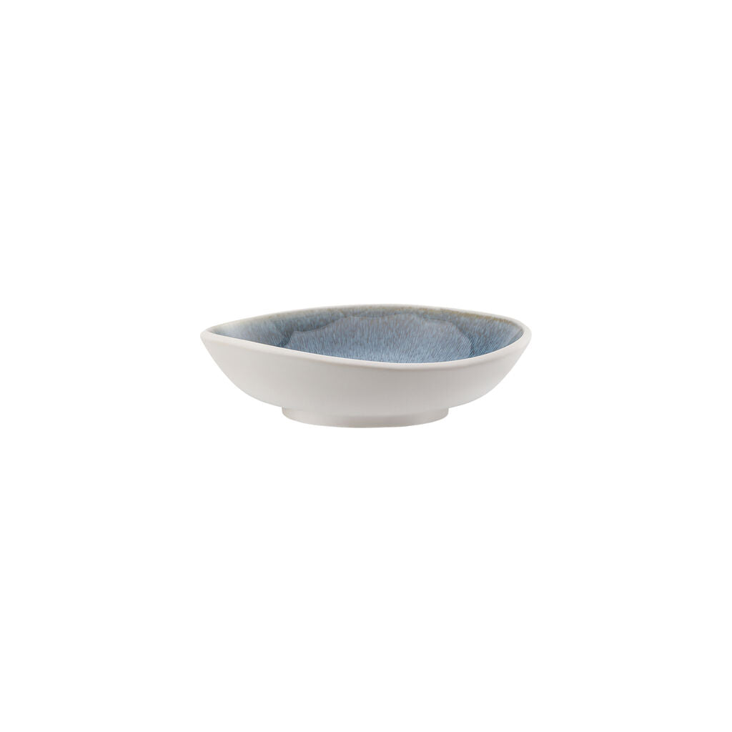 Plate, 12 oz., 6-2/3", round/free form, Junto, aquamarine