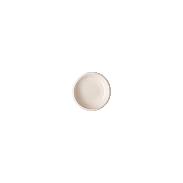 Plate, 12 oz., 6-2/3" x 6-1/4", round/free form, Junto, Alabaster/white