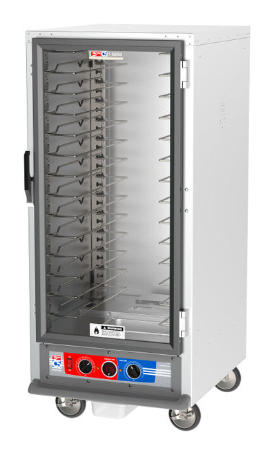 C5™ 1 Series 3/4 Height Non-Insulated Proofing Cabinet w/ (14) Pan Capacity, Universal Slides, Clear Door, 120v