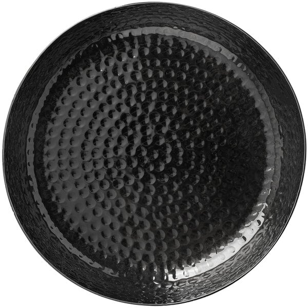 8.5" Round Platter - Aluminum, Black
