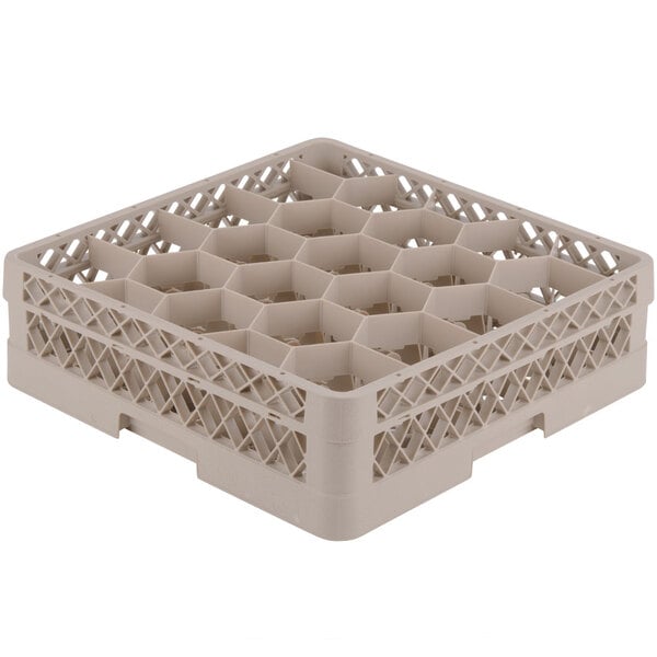 Traex® Rack Max Full-Size Beige 20-Compartment 4-13/16" Glass Rack
