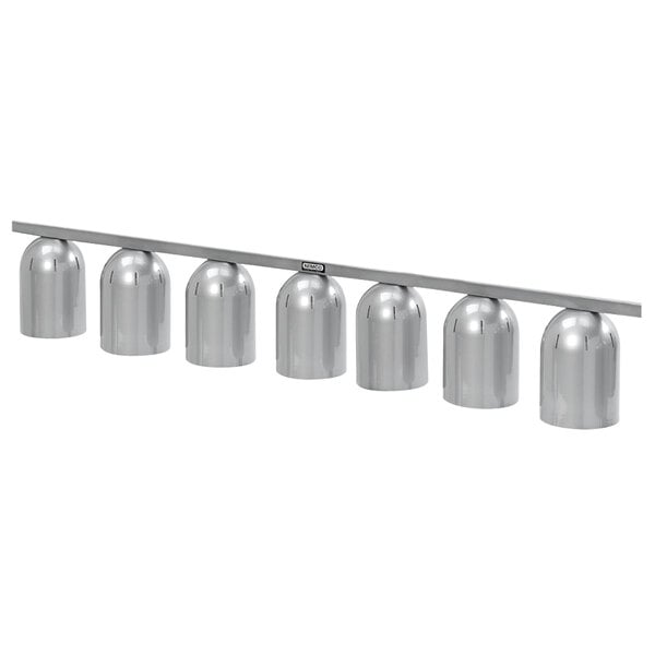 7 Bulb Suspension Bar Heat Lamp - 1750W, 120V