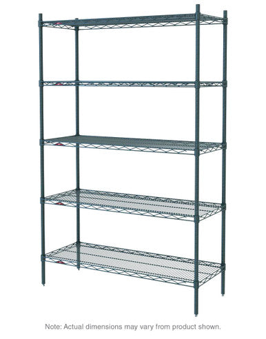 Metroseal 3™ Starter Shelving Unit, 60"W x 24"D x 74"H